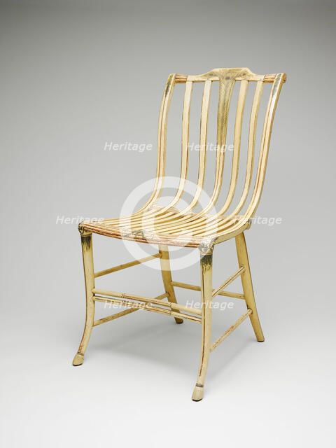 Side Chair, 1808/12. Creator: Samuel Gragg.