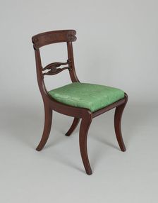 Side Chair, 1825/26. Creators: Sherlock Spooner, George Trask