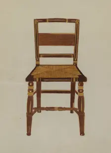 Side Chair, 1935/1942. Creator: Genevieve Sherlock