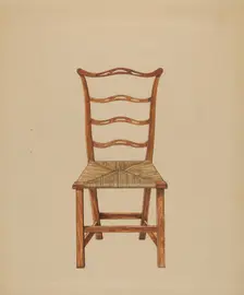 Side Chair, 1935/1942. Creator: Hans Westendorff