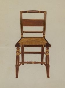 Side Chair, 1935/1942. Creator: Genevieve Sherlock