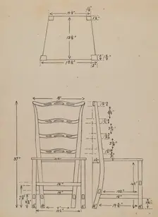 Side Chair, 1936. Creator: Hans Westendorff