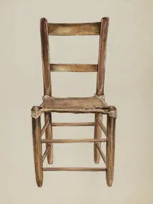 Side Chair, 1950. Creator: Louie H. Ewing