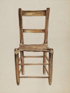 Side Chair, 1950. Creator: Louie H. Ewing