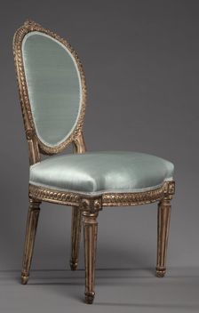 Side Chair (2 of 2), 1700s. Creator: Jean Baptiste fils Lelarge (French, 1743-1802)