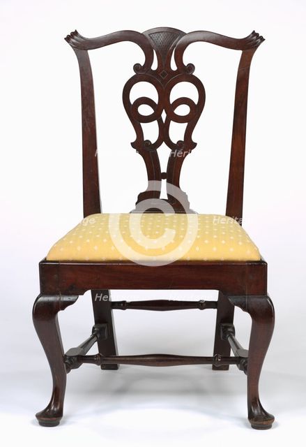 Side Chair (2 of 2), c. 1775-1790. Creator: John Townsend (American, 1732-1809).