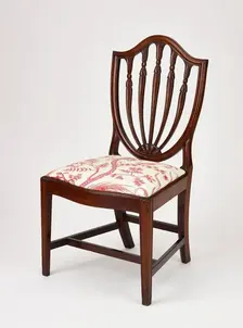 Side chair, about 1790-1800. Creator: Unknown
