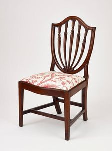 Side chair, about 1790-1800. Creator: Unknown