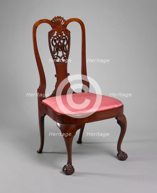 Side Chair, c. 1760. Creator: Unknown.
