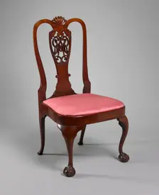 Side Chair, c. 1760. Creator: Unknown