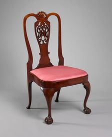 Side Chair, c. 1760. Creator: Unknown