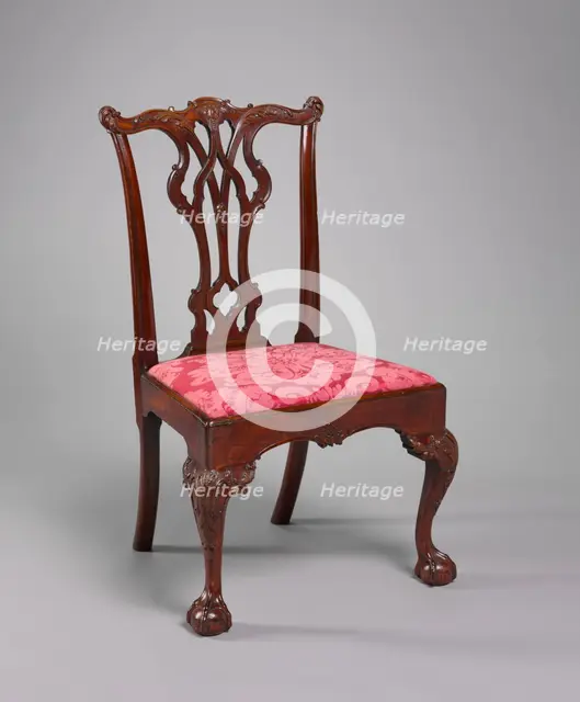 Side Chair, c. 1770. Creator: Unknown.