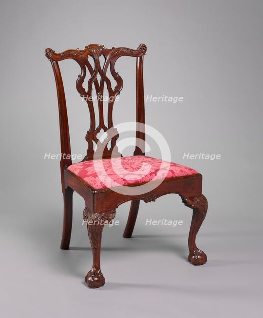Side Chair, c. 1770. Creator: Unknown.
