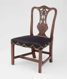 Side Chair, c. 1780/90. Creator: Unknown
