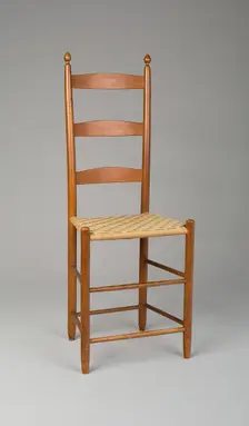 Side chair, c. 1870. Creator: Unknown