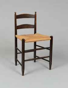 Side Chair, c. 1873/83. Creator: Mount Lebanon Shaker Colony