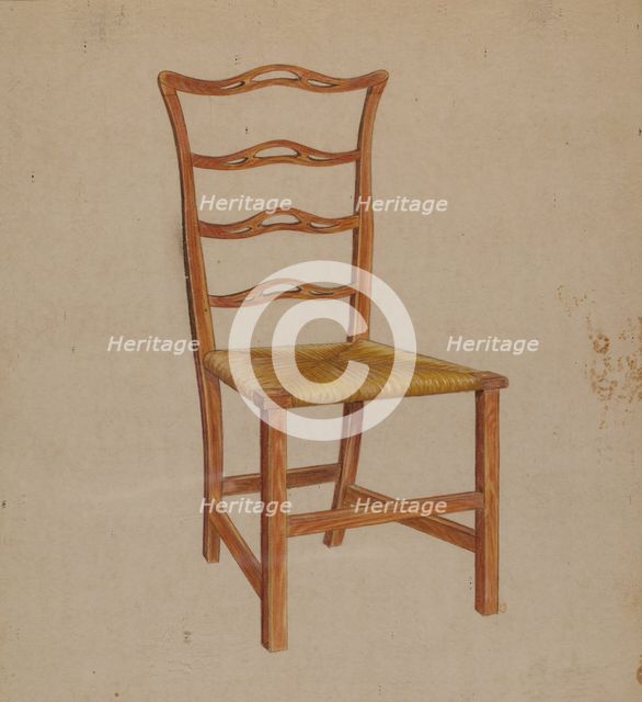Side Chair, c. 1939. Creator: Ruth Bialostosky.