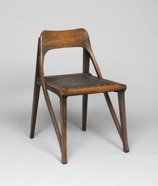 Side Chair, Germany, 1898/99. Creator: Richard Riemerschmid