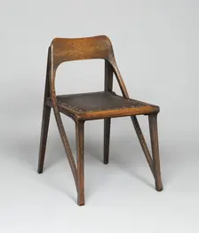Side Chair, Germany, 1898/99. Creator: Richard Riemerschmid