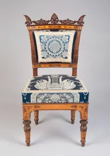 Side Chair, Italy, c. 1835. Creator: Filippo Pelagio, Palagi