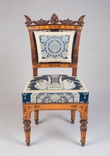 Side Chair, Italy, c. 1835. Creator: Filippo Pelagio, Palagi