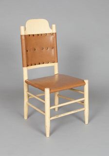 Side Chair (part of a set), c. 1885. Creators: Matthew Meier, Ernest Hagen