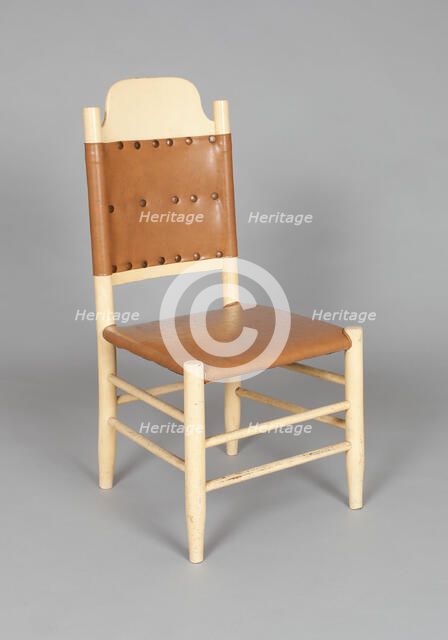 Side Chair (part of a set), c. 1885. Creators: Matthew Meier, Ernest Hagen.