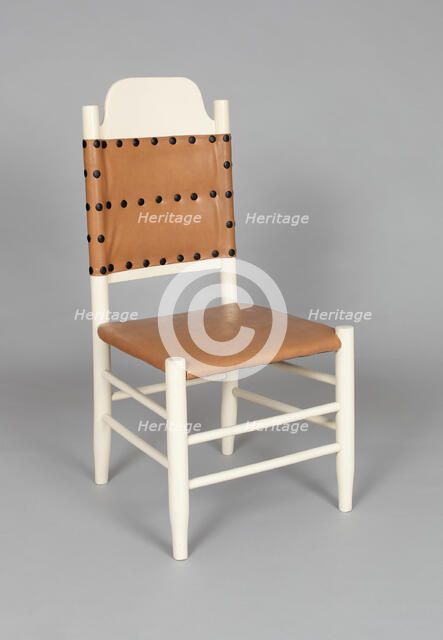 Side Chair (part of a set), c. 1885. Creators: Matthew Meier, Ernest Hagen.