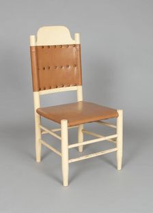 Side Chair (part of a set), c. 1885. Creators: Matthew Meier, Ernest Hagen