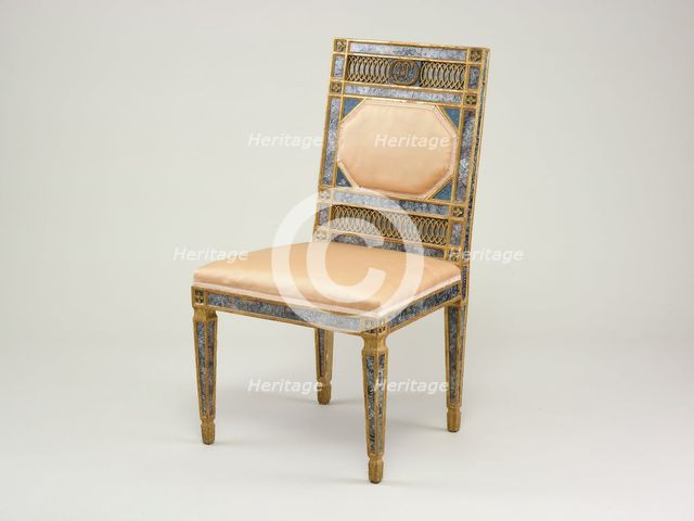 Side Chair, Sicilia, 1790/1800. Creator: Unknown.