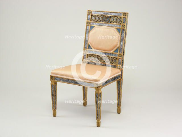 Side Chair, Sicilia, 1790/1800. Creator: Unknown.