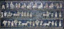 Side of the Sumerian Standard of Ur southern Iraq, about 2600-2400 BC