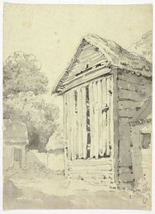 Side of Rotting Barn, 1800/10. Creator: Unknown