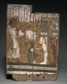 Side Panel from the Coffin of Amenemope, c. 976-889 BC. Creator: Unknown