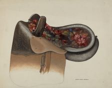 Side Saddle, c. 1937. Creator: Eva Fox
