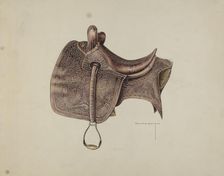 Side Saddle, c. 1939. Creator: Bertha Semple