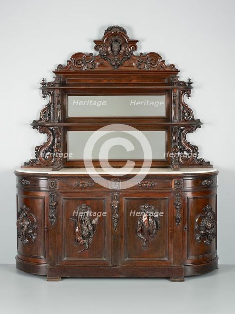 Sideboard, 1850/57. Creator: Alexander Roux.