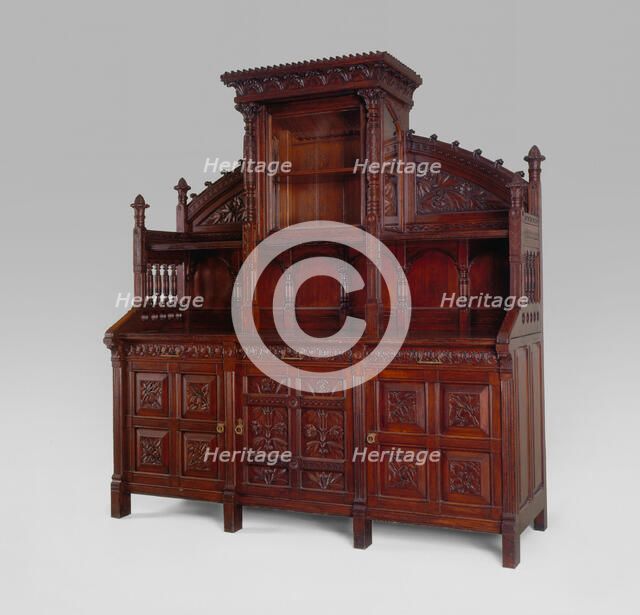 Sideboard, 1876/80. Creator: Herter Brothers.