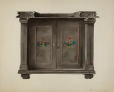 Sideboard, 1935/1942. Creator: Juanita Lantz