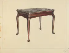 Sideboard, 1936. Creator: M. Rosenshield-von-Paulin