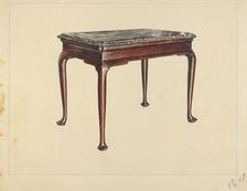 Sideboard, 1936. Creator: M. Rosenshield-von-Paulin