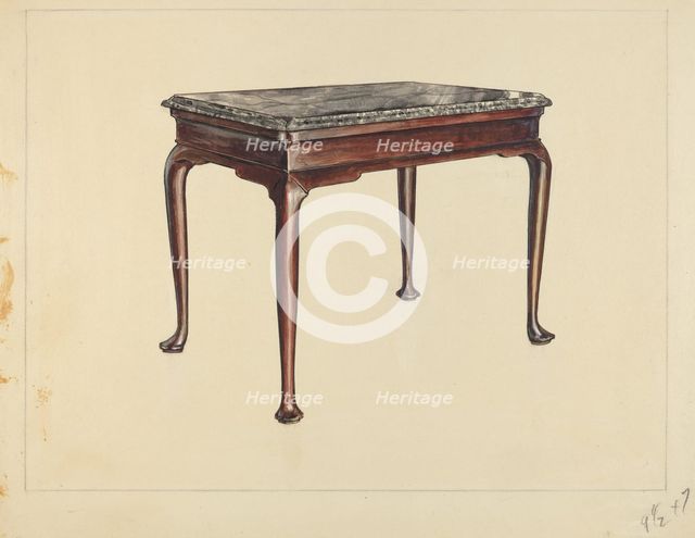 Sideboard, 1936. Creator: M. Rosenshield-von-Paulin.