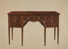 Sideboard, c. 1938. Creator: Michael France