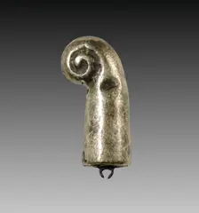 Sidelock (one of a pair), 1980-1801 BC. Creator: Unknown