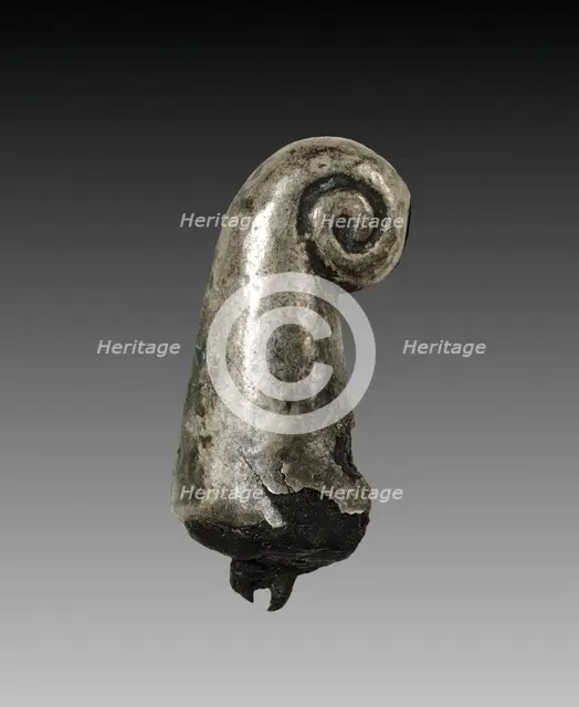Sidelock (one of a pair), 1980-1801 BC. Creator: Unknown.