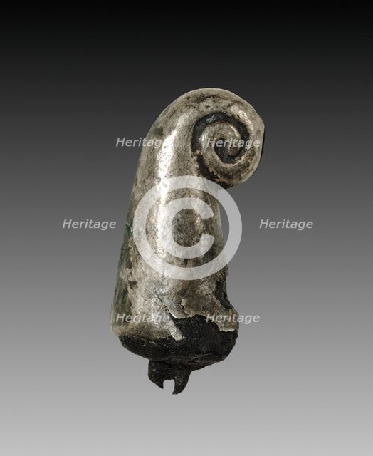 Sidelock (one of a pair), 1980-1801 BC. Creator: Unknown.
