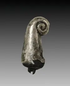 Sidelock (one of a pair), 1980-1801 BC. Creator: Unknown
