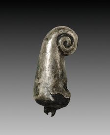 Sidelock (one of a pair), 1980-1801 BC. Creator: Unknown
