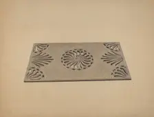 Sidewalk Grating, c. 1939. Creator: Sydney Roberts