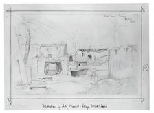 Sidi Barcat Mosque, c. 1893. Creator: Louis Michel Eilshemius